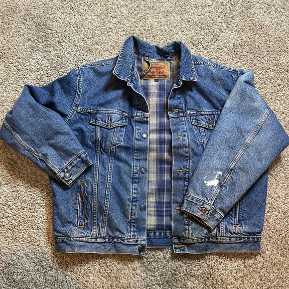 Levi's Other - Vintage 1993 Levi’s Blanket Lined Trucker Jacket WPL423 Size Men’s XL